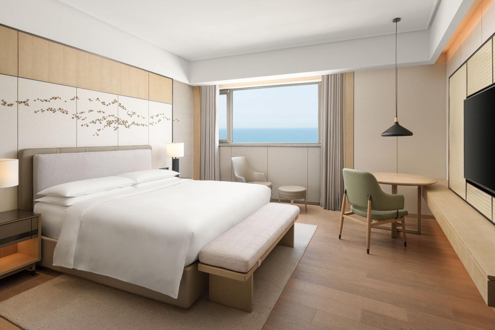 Yantai Marriott Hotel Exterior foto